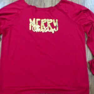 Merry Christmas Off the shoulder sweater Size 3XL